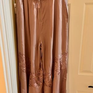 Anthropologie Neutral Mauve Trousers